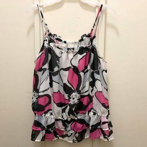 Banana Republic Floral Halter Top/Blouse